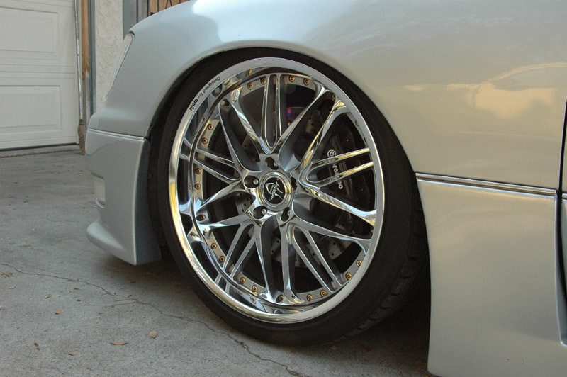 photo 4 Lexus LS 400 custom wheels Weds Kranze Borphes 20x9.0, ET +25, tire size 245/35 R20. 20x10.0 ET+38 275/30 R20