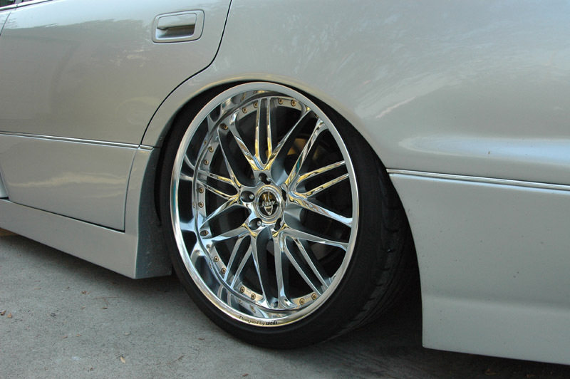 photo 6 Lexus LS 400 custom wheels Weds Kranze Borphes 20x9.0, ET +25, tire size 245/35 R20. 20x10.0 ET+38 275/30 R20
