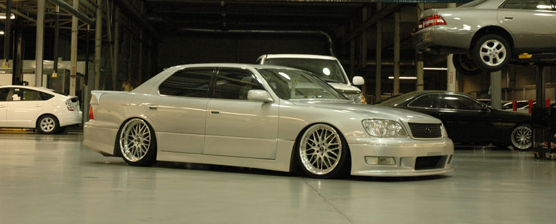 photo 1 Lexus LS 400 custom wheels Work Wheels Rezax II 20x8.5, ET +25, tire size 225/30 R20. 20x10.0 ET+25 255/35 R20