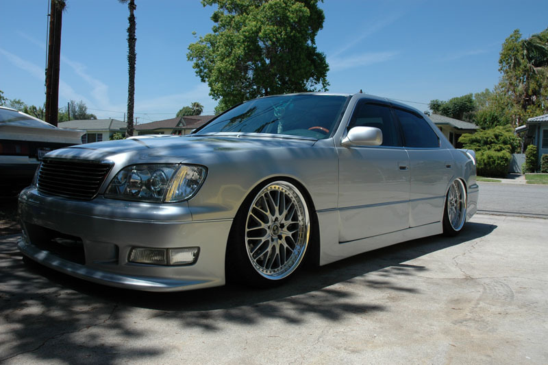 photo 5 Lexus LS 400 custom wheels Work Wheels Rezax II 20x8.5, ET +25, tire size 225/30 R20. 20x10.0 ET+25 255/35 R20