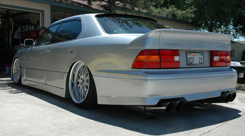 photo 6 Lexus LS 400 custom wheels Work Wheels Rezax II 20x8.5, ET +25, tire size 225/30 R20. 20x10.0 ET+25 255/35 R20