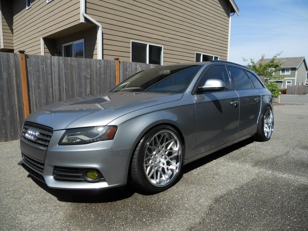 photo 2 Audi A4 custom wheels Avant Rotiform BLQ 19x10.5, ET +27, tire size 245/35 R19. x ET