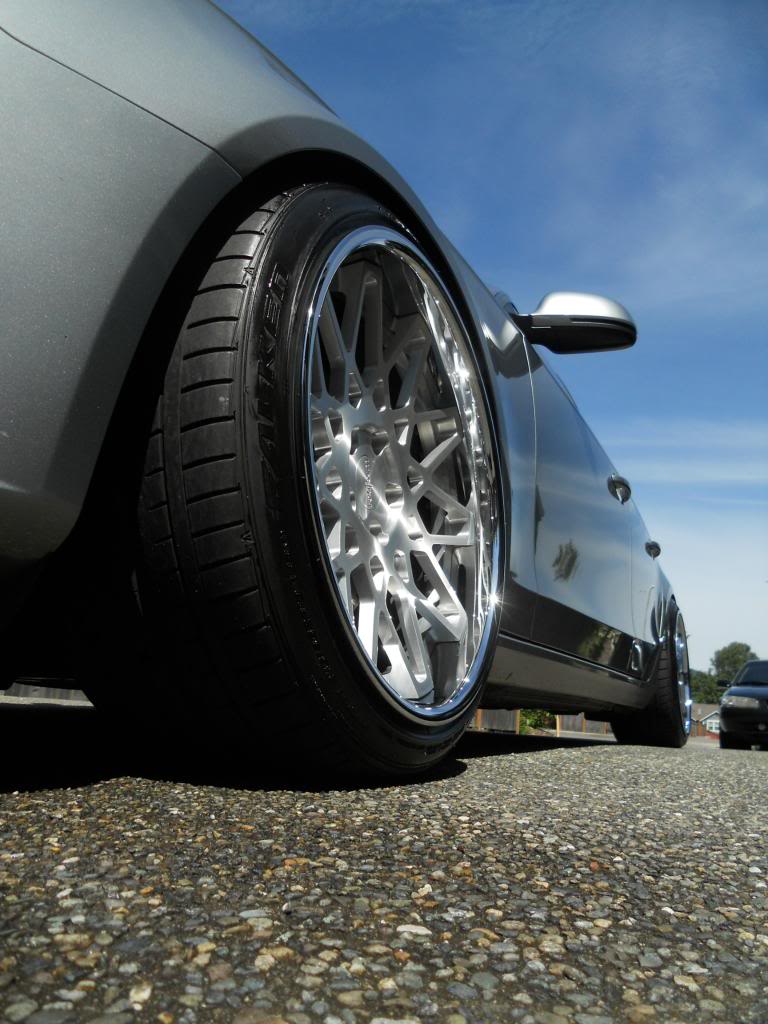 photo 1 Audi A4 custom wheels Avant Rotiform BLQ 19x10.5, ET +27, tire size 245/35 R19. x ET