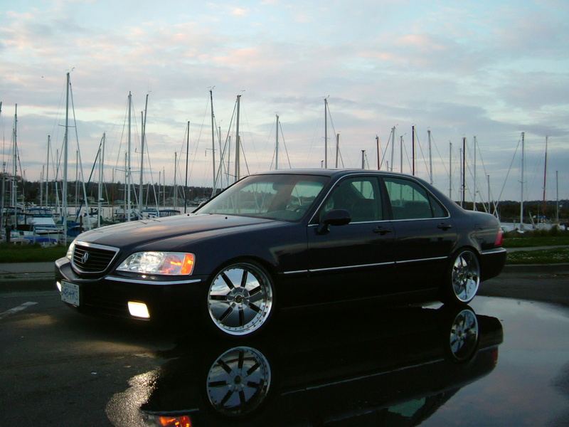 photo 4 Acura RL custom wheels Weds Kranze Rapier 19x8.5, ET +37, tire size 215/35 R19. 19x8.5 ET+28 