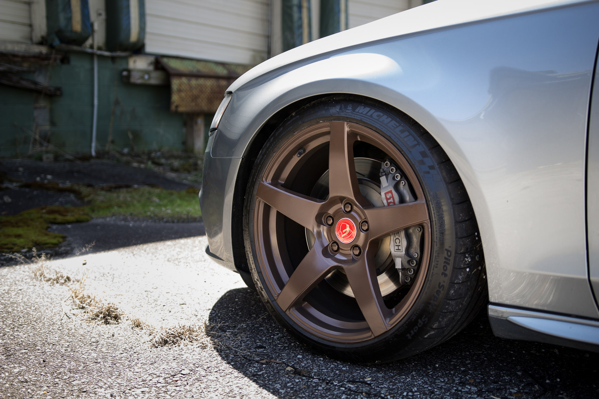 photo 1 Audi A4 custom wheels Forgestar CF5 19x9.5, ET +41, tire size 255/35 R19. x ET