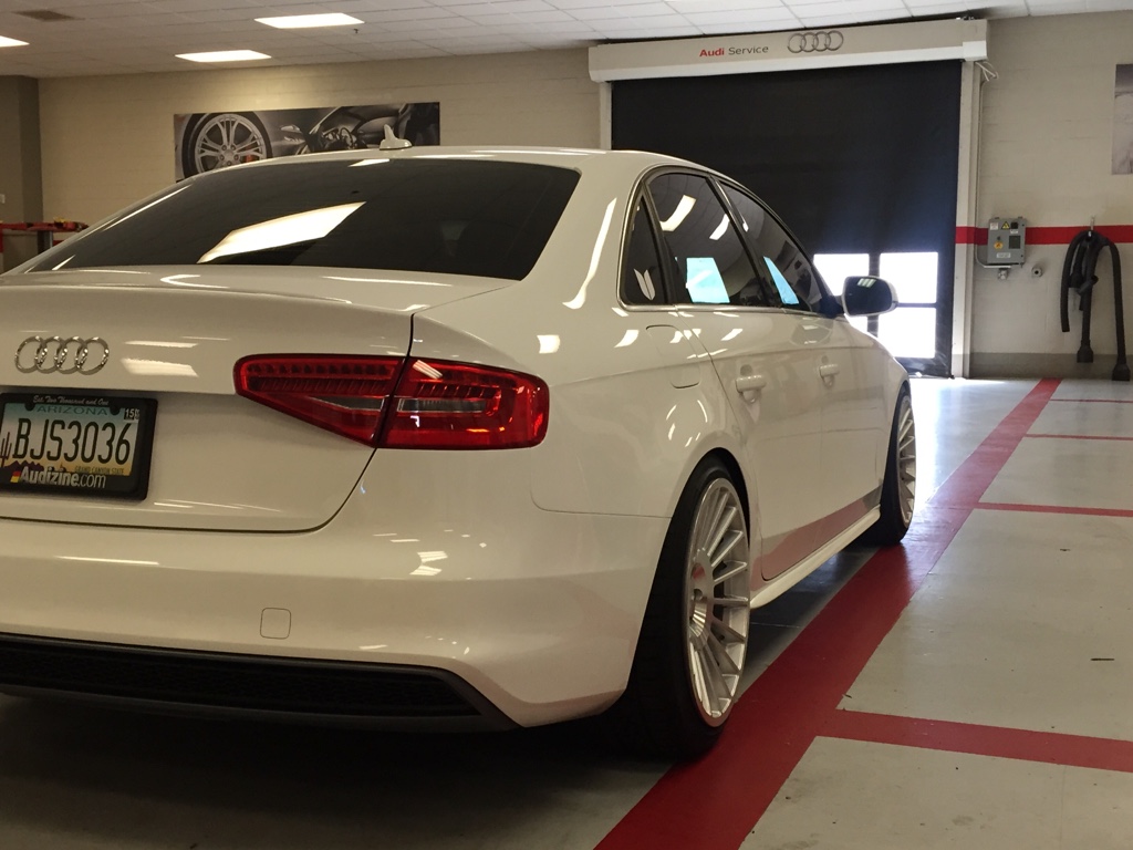 photo 4 Audi A4 custom wheels Rotiform  IND  19x10.0, ET +35, tire size X R19. x ET 
