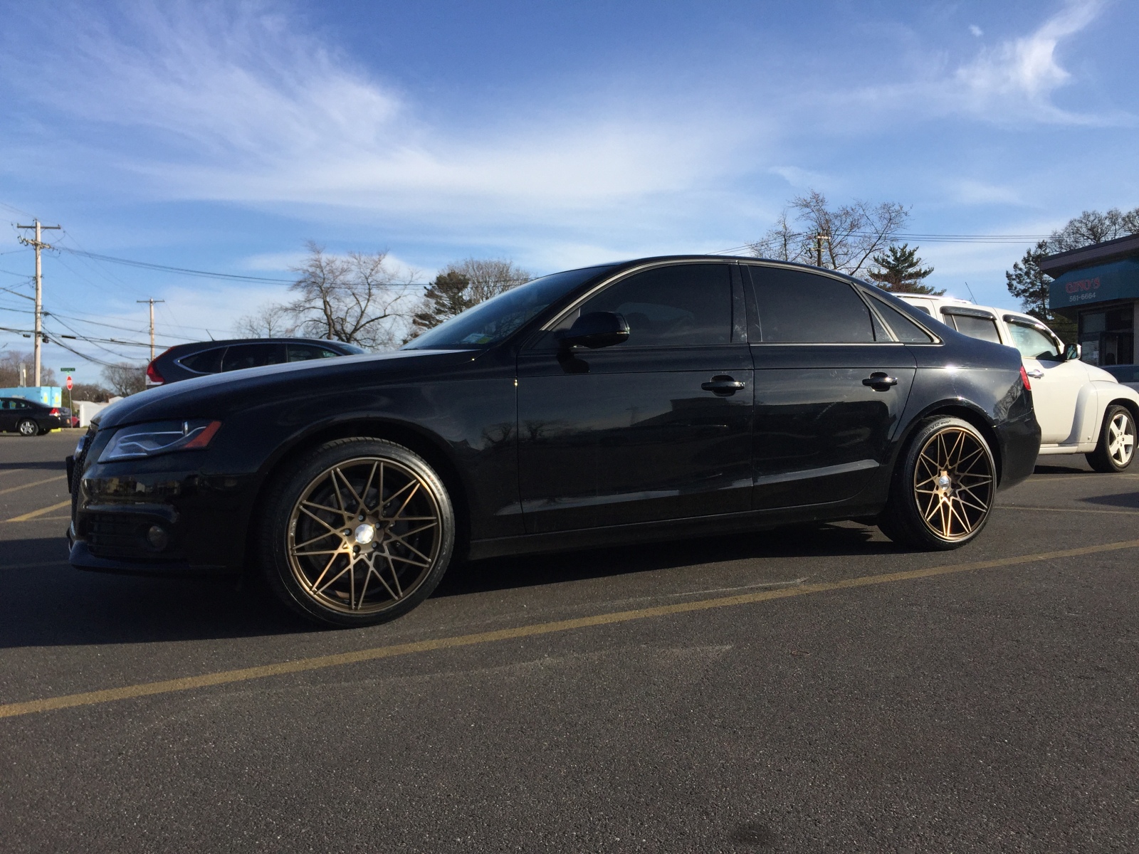 photo 2 Audi A4 custom wheels KLUTCH  19x8.5, ET +38, tire size 245/35 R19. 19x10.0 ET+42 