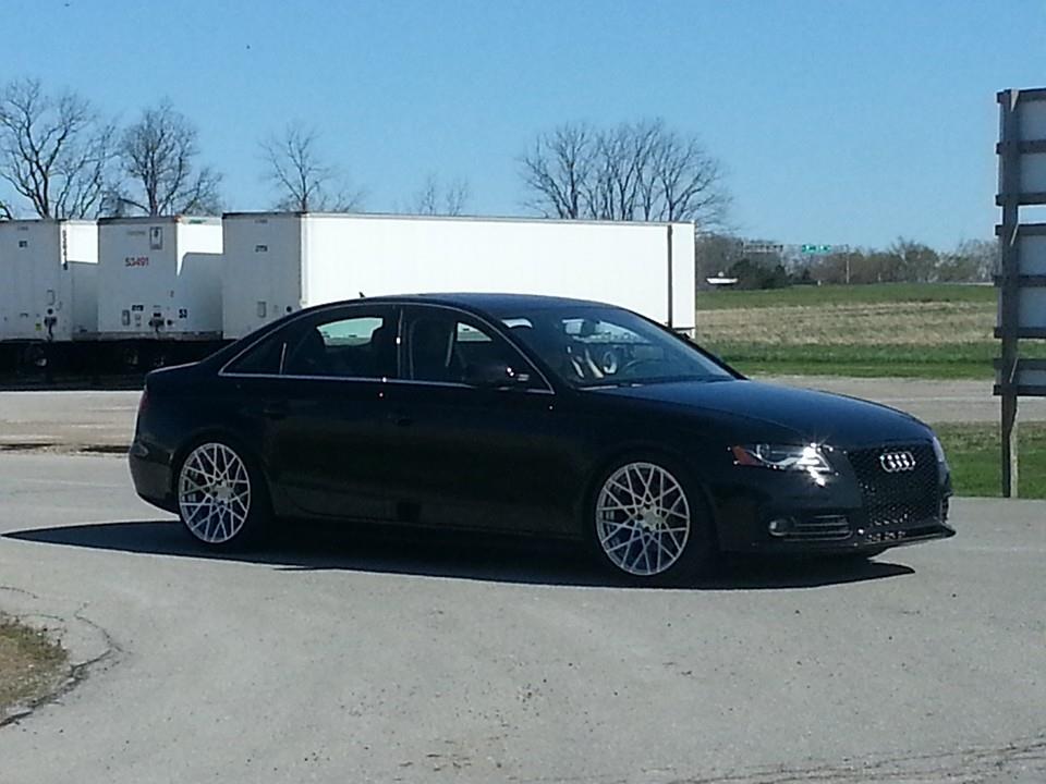 photo 1 Audi A4 custom wheels Rotiform  BLQ  19x10.0, ET +35, tire size 255/35 R19. x ET 