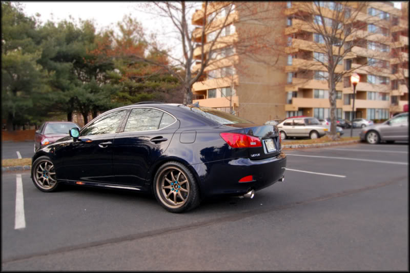 photo 2 Lexus IS 250 custom wheels 18x8.0, ET +30, tire size 235/40 R18. 18x10.0 ET+36 275/35 R18