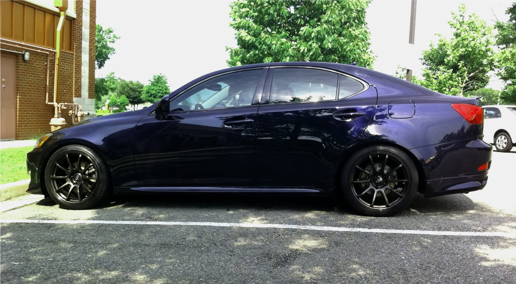photo 3 Lexus IS 250 custom wheels Rota  G-Force 18x9.0, ET +35, tire size 225/40 R18. x ET 