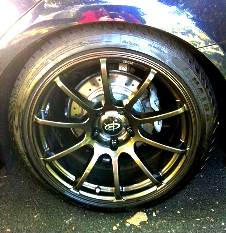 photo 1 Lexus IS 250 custom wheels Rota  G-Force 18x9.0, ET +35, tire size 225/40 R18. x ET 