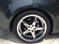 photo 2 Lexus IS 350 custom wheels Milanni ZS1 18x8.0, ET , tire size X R18. 18x9.5 ET 