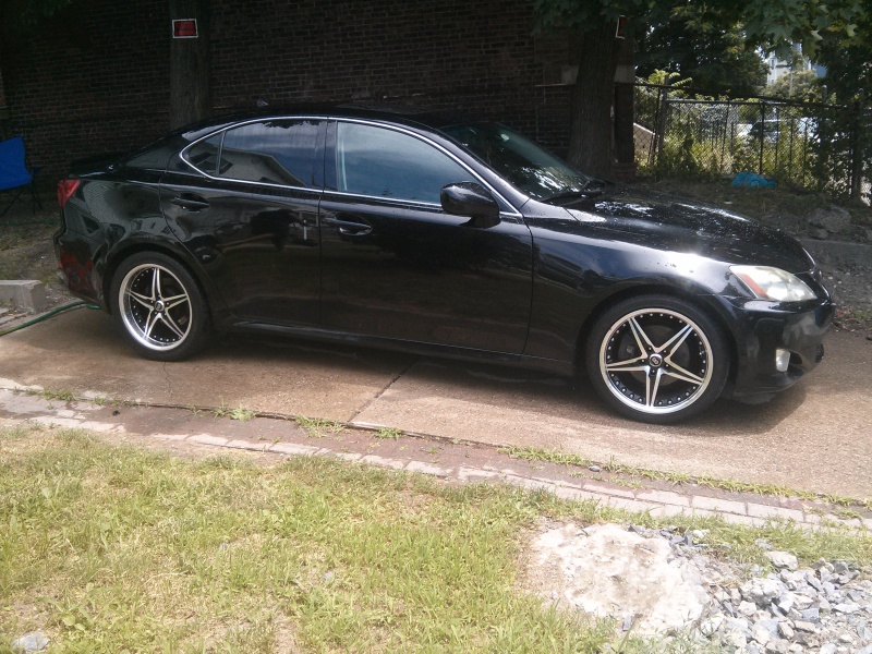 photo 1 Lexus IS 350 custom wheels Enkei L-SR 18x8.0, ET , tire size X R18. 18x9.0 ET 