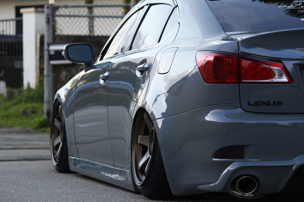 photo 1 Lexus IS 350 custom wheels 18x9.5, ET +22, tire size X R18. 18x10.5 ET+15