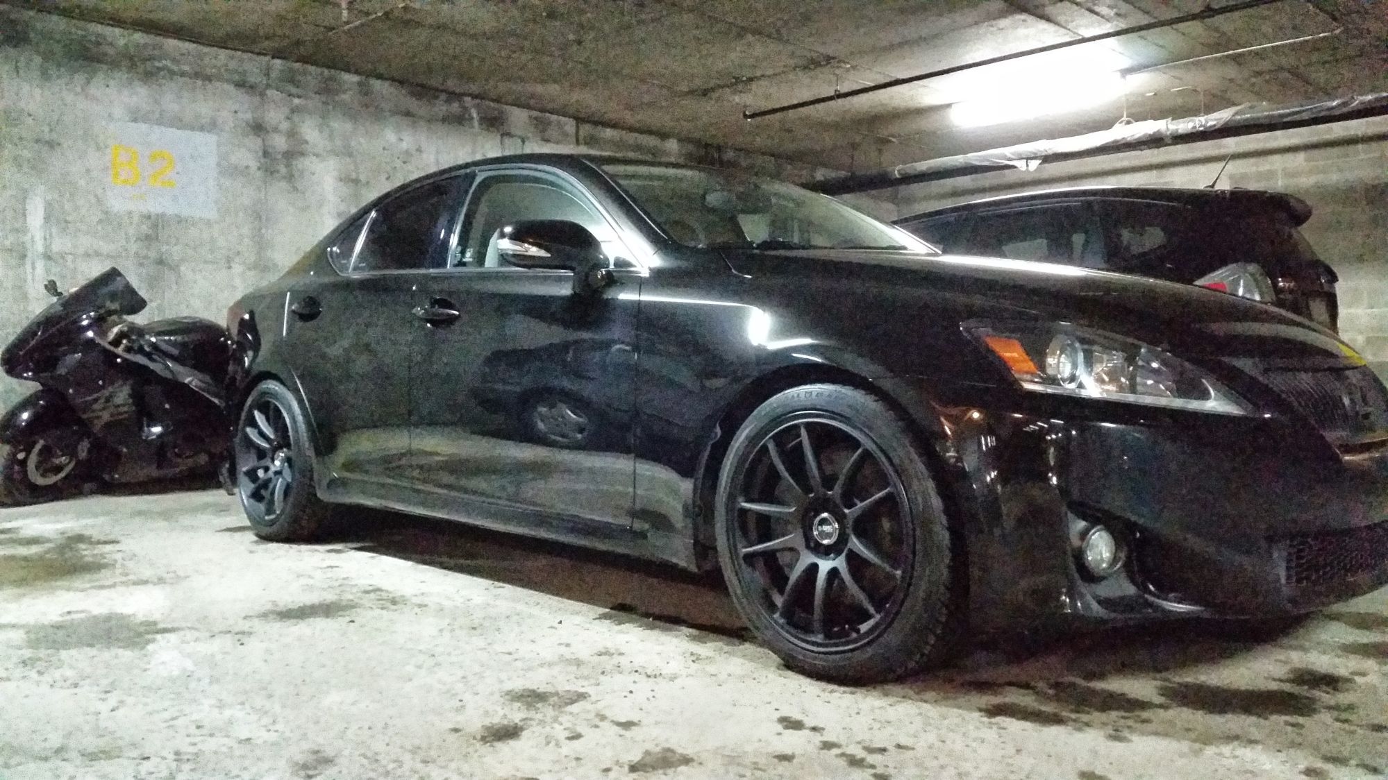 photo 2 Lexus IS 350 custom wheels 18x8.5, ET +35, tire size 235/40 R18. 18x9.5 ET+40 265/35 R18
