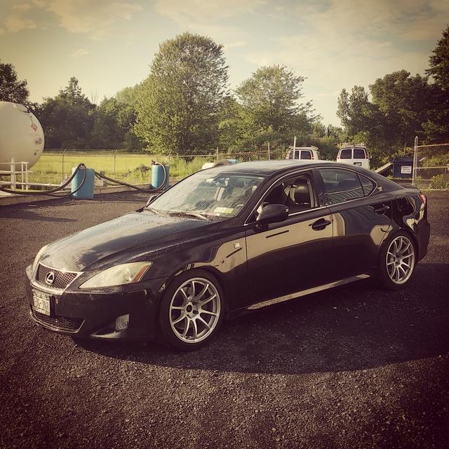 photo 1 Lexus IS 250 custom wheels Miro 563 18x9.5, ET +35, tire size 245/40 R18. x ET