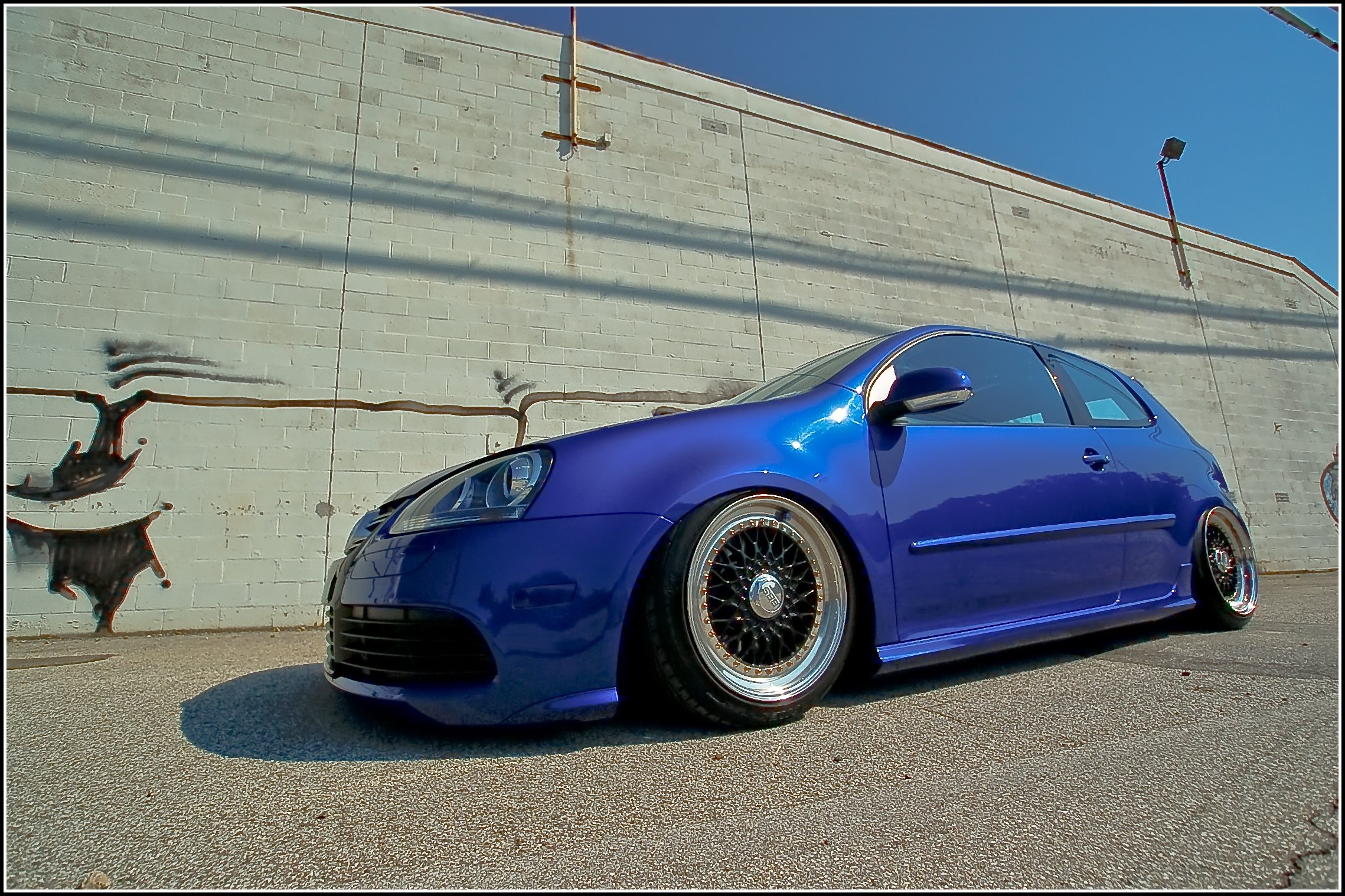 photo 1 Volkswagen R32 custom wheels BBS rs 17x8.5, ET +35, tire size 205/45 R17. 17x ET+29 215/45 R17
