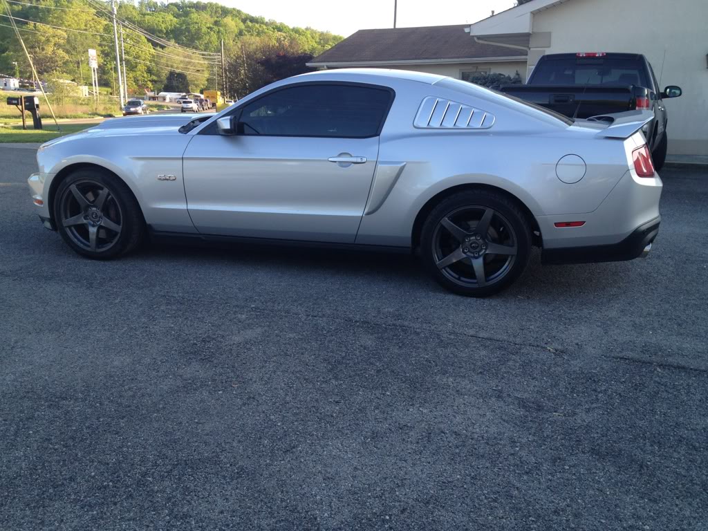 photo 1 Ford Mustang custom wheels Forgestar CF5 19x9.0, ET , tire size 255/40 R19. 19x10.0 ET 285/35 R19