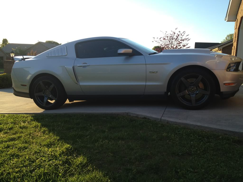 photo 2 Ford Mustang custom wheels Forgestar CF5 19x9.0, ET , tire size 255/40 R19. 19x10.0 ET 285/35 R19
