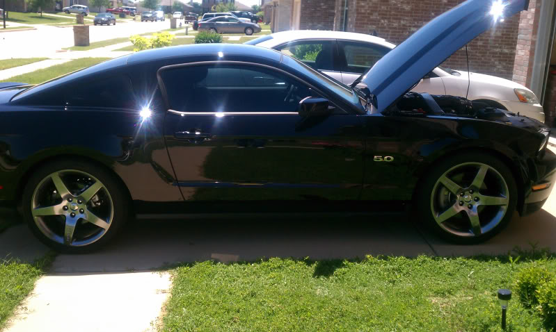 photo 2 Ford Mustang custom wheels Roush  RS3  20x9.5, ET , tire size 275/35 R20. x ET 