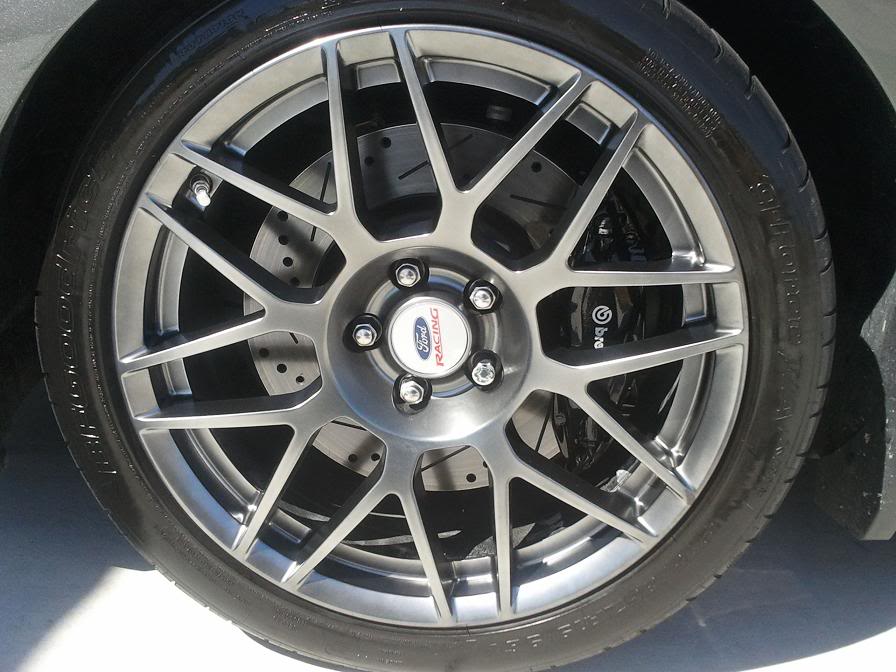 photo 1 Ford Mustang custom wheels Ford Racing 19x9.0, ET +40, tire size 275/35 R19. 19x10.0 ET+51 295/35 R19