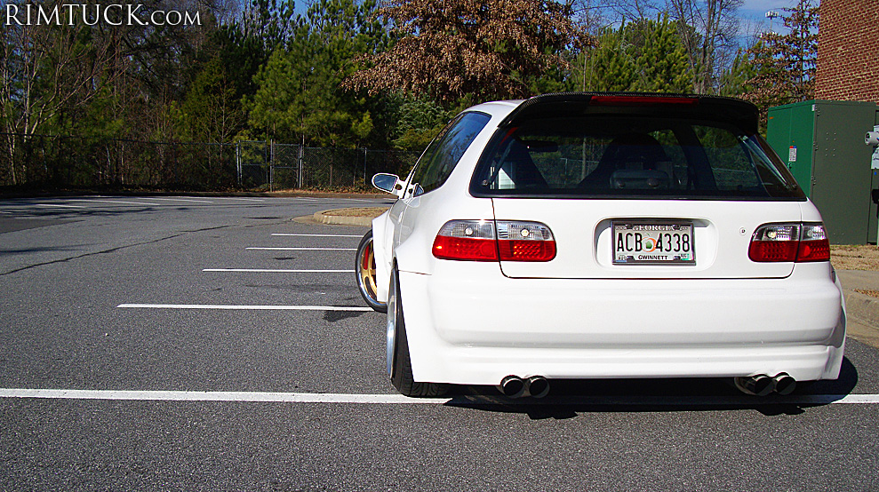 photo 4 Honda Civic custom wheels JLine 7RL2 17x8.0, ET -8, tire size 205/40 R17. 17x10.0 ET-5 215/40 R17
