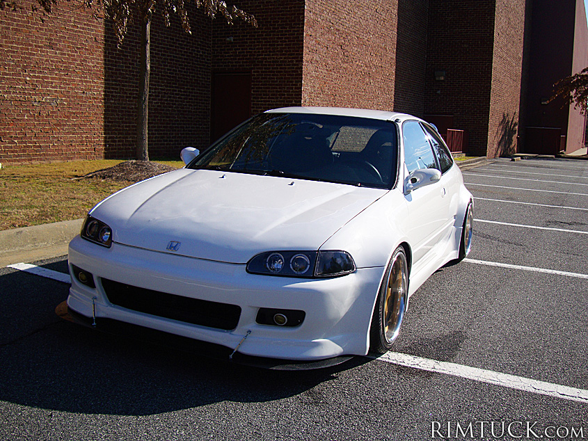 photo 8 Honda Civic custom wheels JLine 7RL2 17x8.0, ET -8, tire size 205/40 R17. 17x10.0 ET-5 215/40 R17