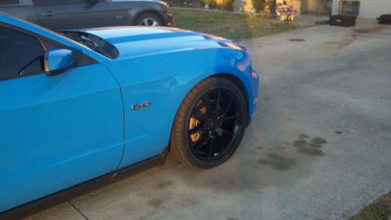 photo 1 Ford Mustang custom wheels   20x8.5, ET , tire size 255/35 R20. 20x10.0 ET 285/30 R20