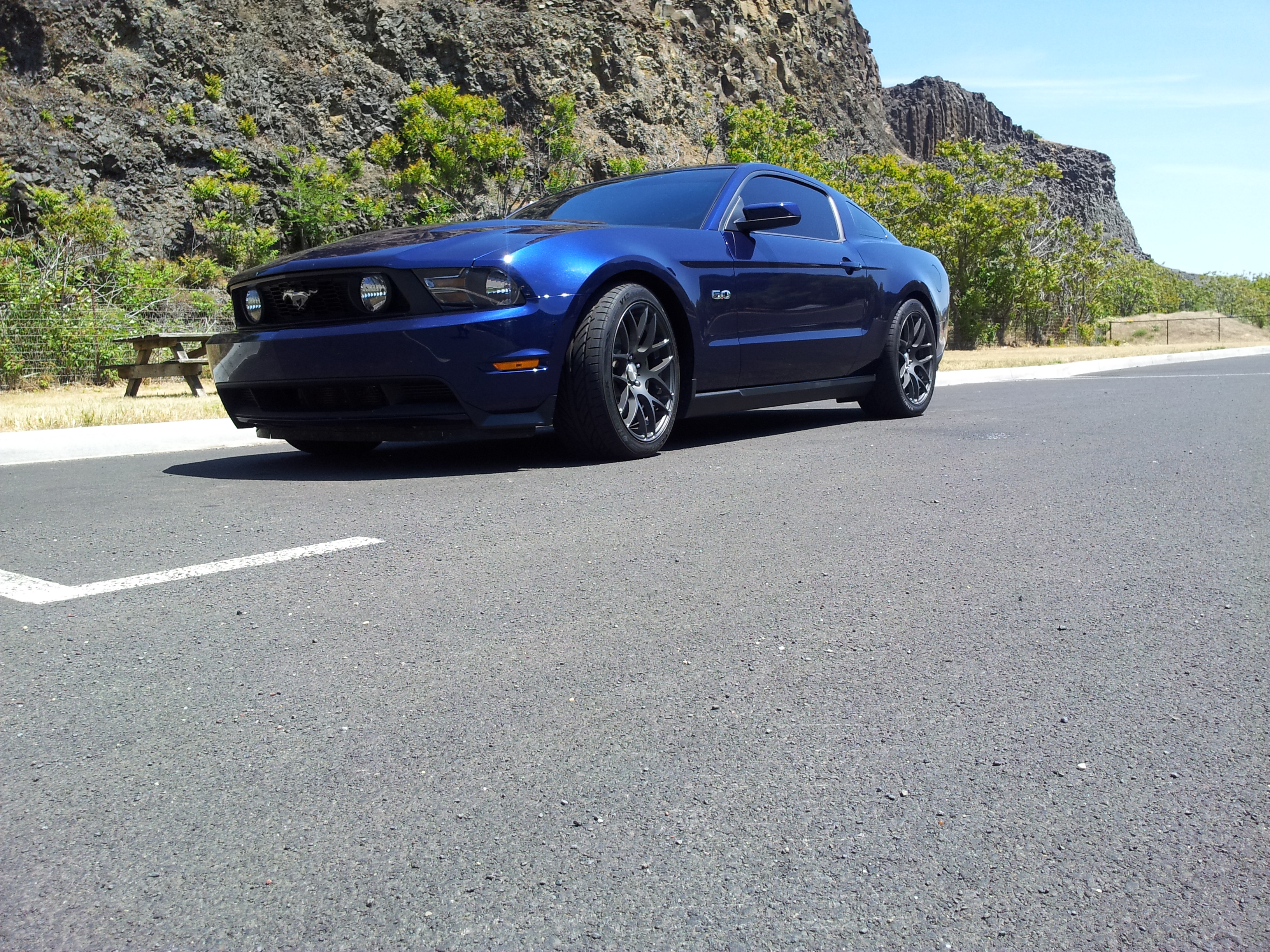 photo 1 Ford Mustang custom wheels Avant Garde  19x9.5, ET , tire size 255/ R19. x ET 275/ R