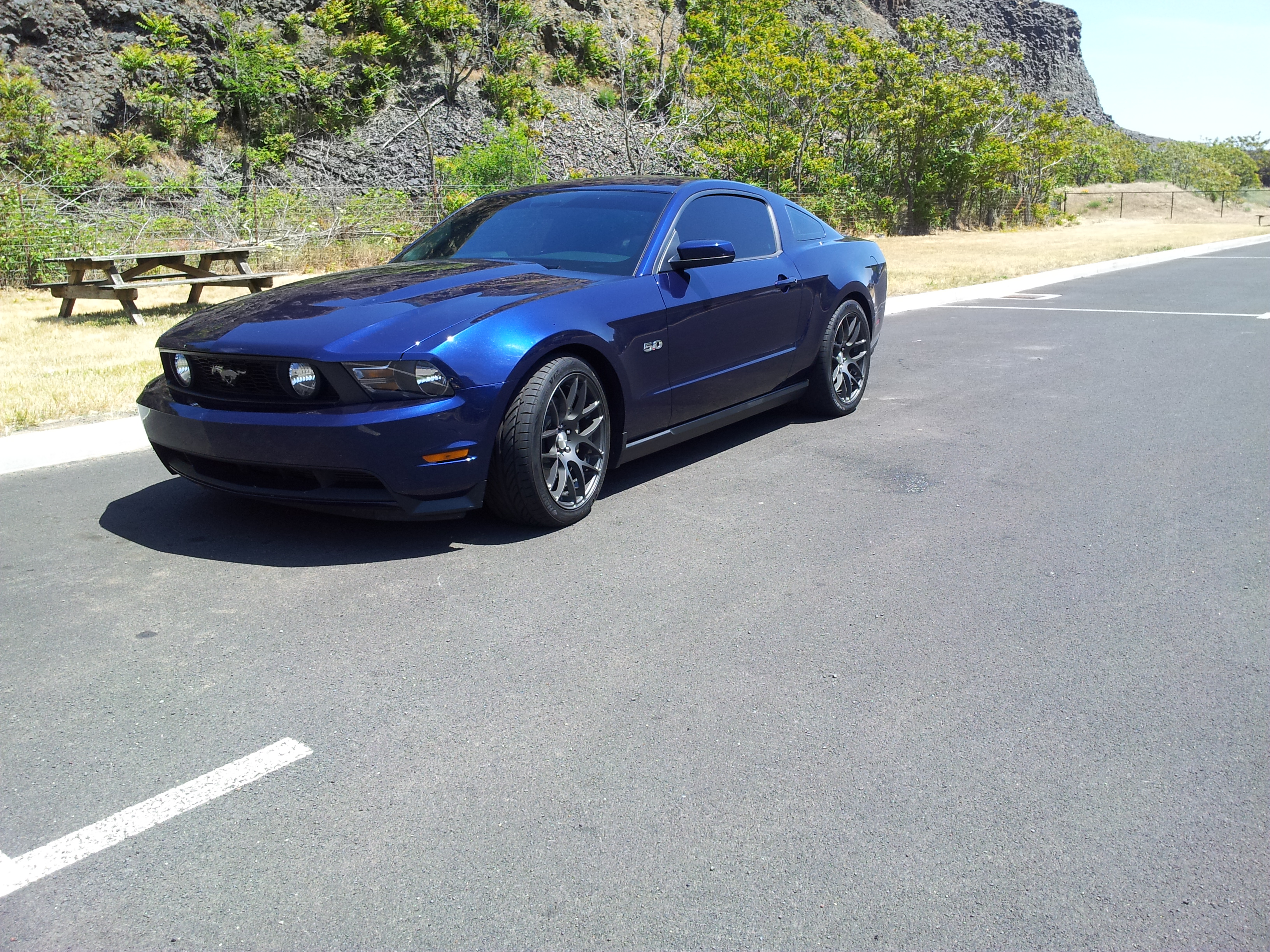 photo 2 Ford Mustang custom wheels Avant Garde  19x9.5, ET , tire size 255/ R19. x ET 275/ R