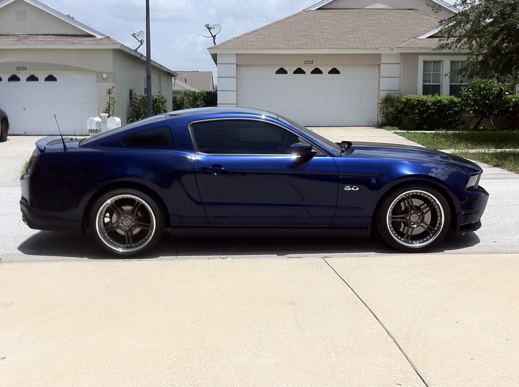 photo 2 Ford Mustang custom wheels Forged  Victory 20x9.0, ET , tire size 255/ R20. 20x11.0 ET 295/ R20