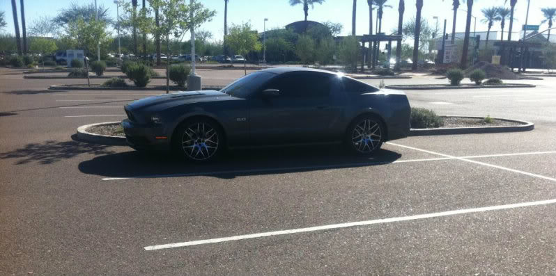 photo 1 Ford Mustang custom wheels AMR   19x9.5, ET , tire size 275/40 R19. x ET 