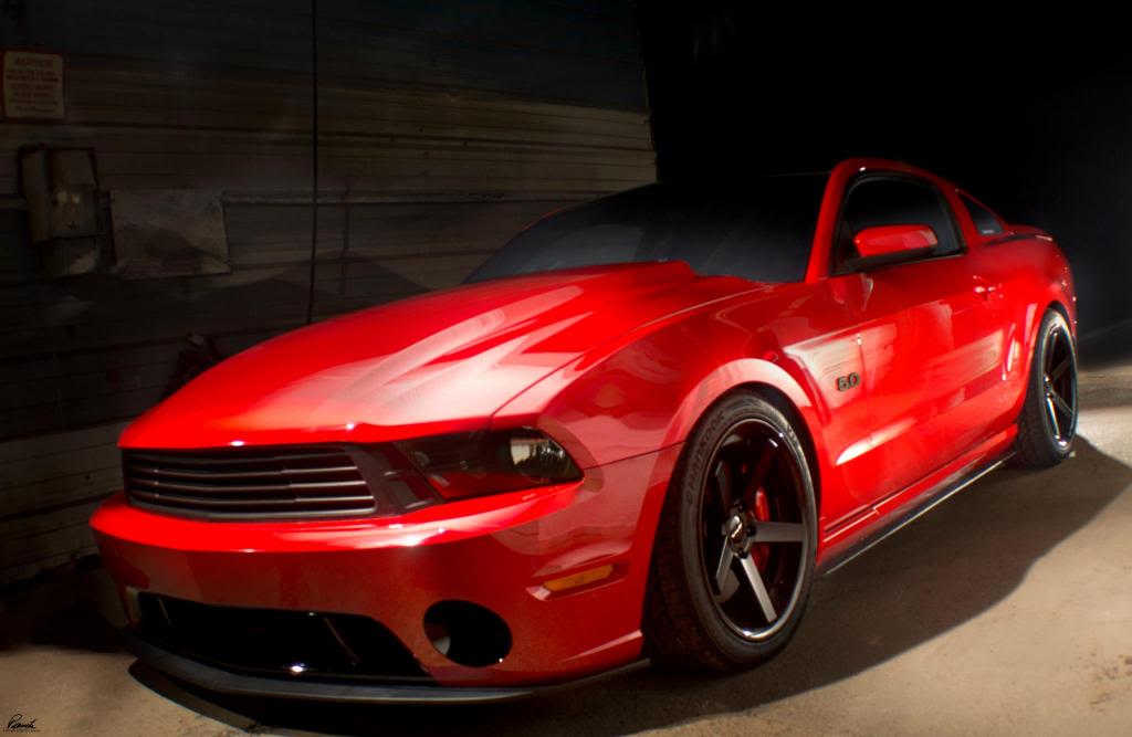 photo 1 Ford Mustang custom wheels Stance SC-5 19x9.5, ET +30, tire size 255/45 R19. 19x9.5 ET+27