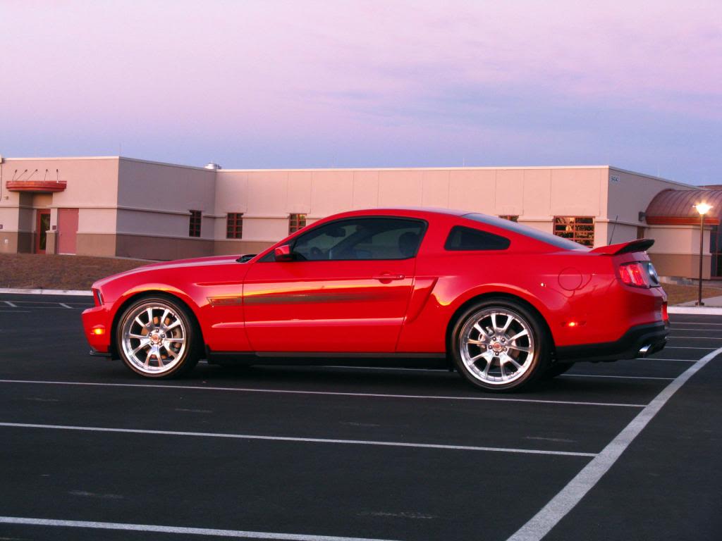 photo 1 Ford Mustang custom wheels Shelby CS40 20x9.0, ET , tire size 255/35 R20. 20x10.0 ET 295/35 R20