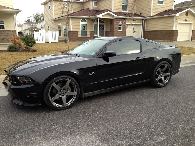 photo 3 Ford Mustang custom wheels Forgestar CF5 20x9.0, ET , tire size 255/35 R20. 20x10.5 ET 295/35 R20