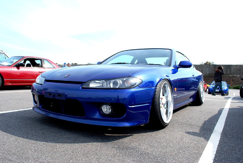 photo 16 Nissan S15 custom wheels Work Wheels Euroline SL 18x9.0, ET +1, tire size 215/40 R18. 18x10.0 ET-5 225/40 R18