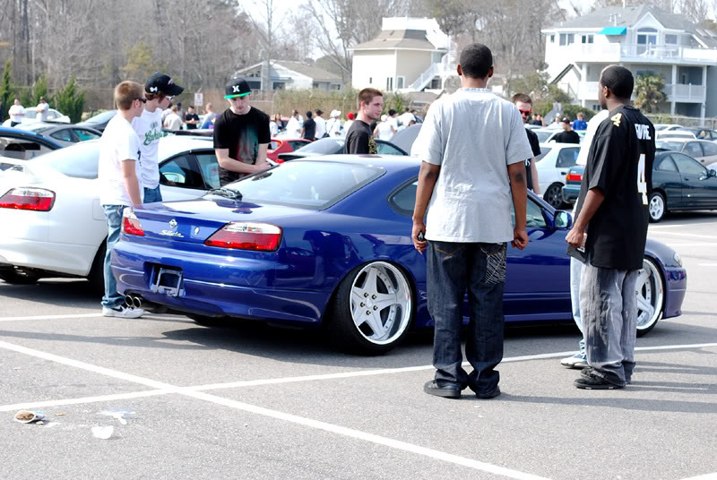photo 18 Nissan S15 custom wheels Work Wheels Euroline SL 18x9.0, ET +1, tire size 215/40 R18. 18x10.0 ET-5 225/40 R18