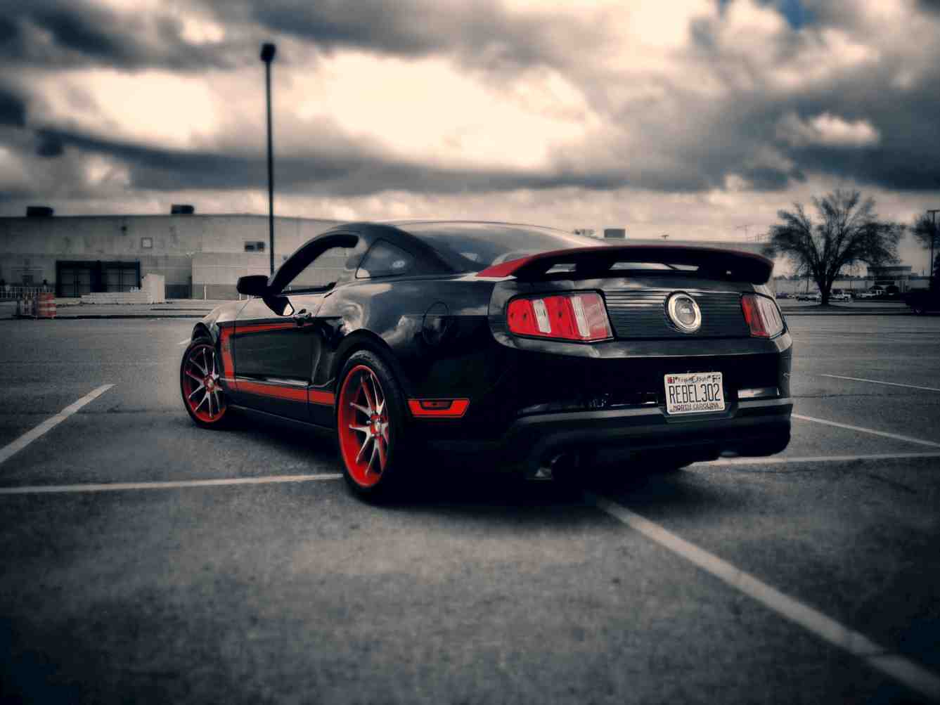 photo 1 Ford Mustang custom wheels Rotiform  SNA  20x9.0, ET +11, tire size 255/35 R20. x ET 295/35 R