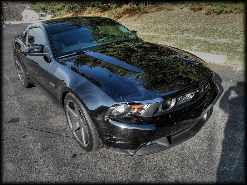 photo 3 Ford Mustang custom wheels Vossen  CV3  20x10.0, ET +11, tire size 275/35 R20. x ET 315/20 R