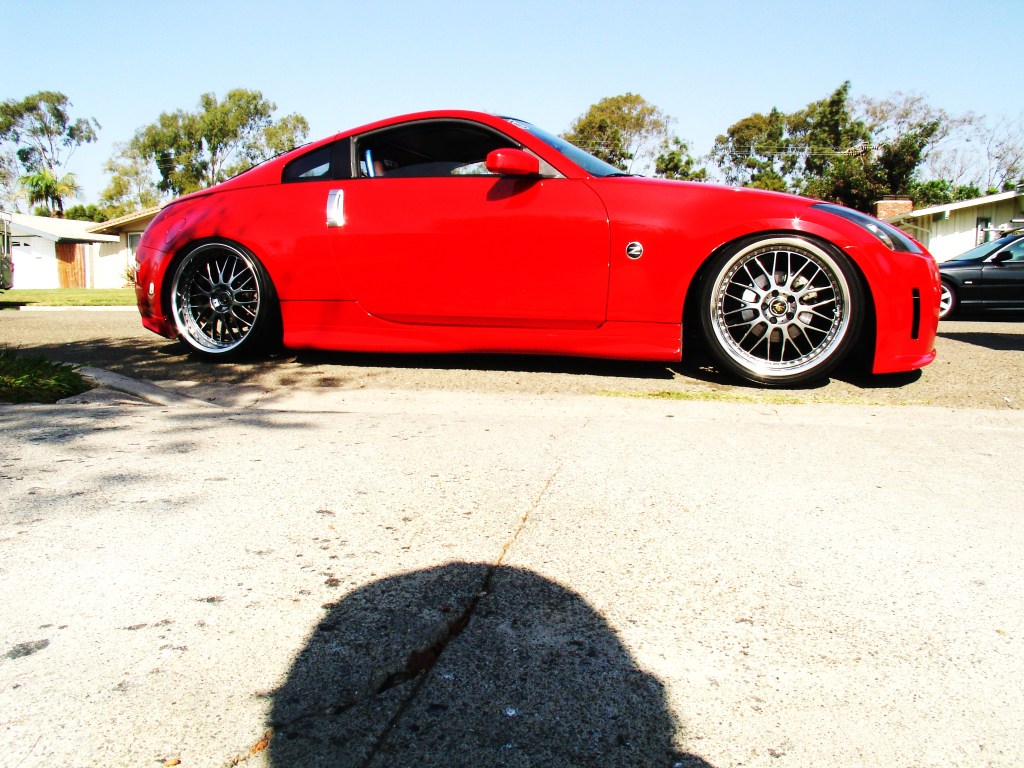 photo 1 Nissan 350Z custom wheels Work Wheels VS-XX 20x9.0, ET +14, tire size 245/30 R20. 20x10.0 ET+4 275/30 R20