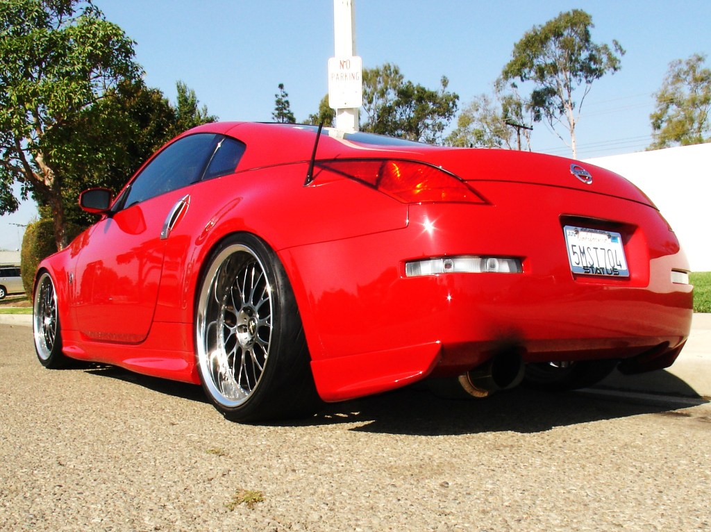 photo 5 Nissan 350Z custom wheels Work Wheels VS-XX 20x9.0, ET +14, tire size 245/30 R20. 20x10.0 ET+4 275/30 R20