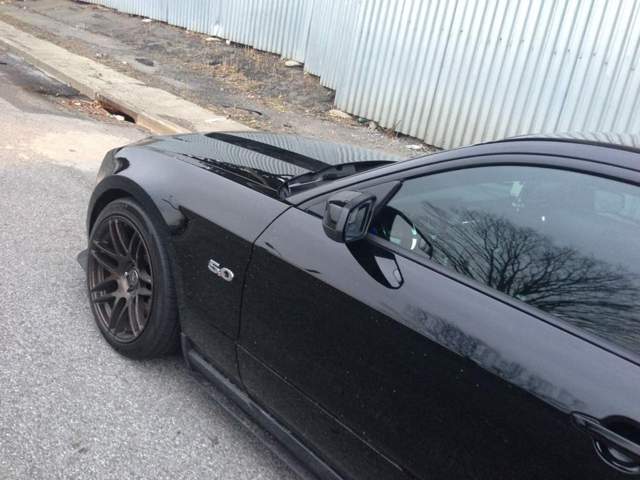 photo 1 Ford Mustang custom wheels Forgestar f14 19x10.0, ET +33, tire size 255/40 R19. 19x11.0 ET+40 285/40 R19