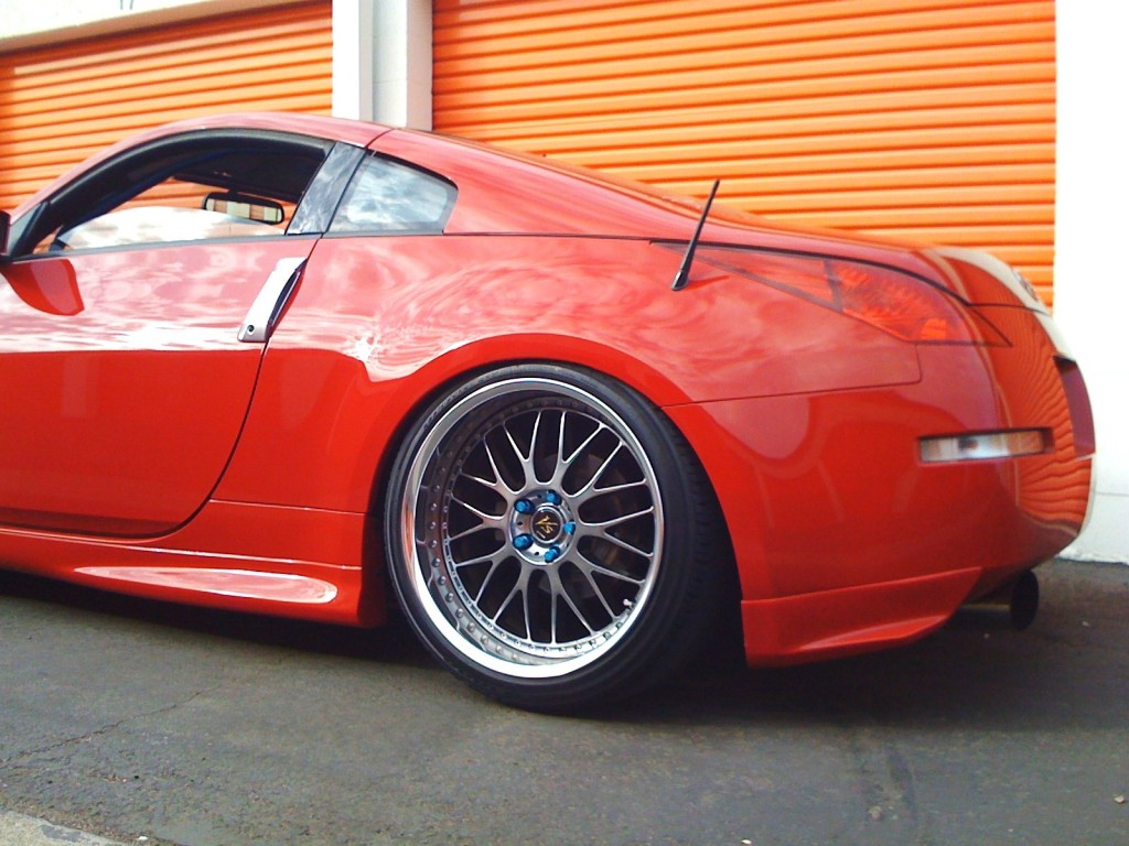 photo 5 Nissan 350Z custom wheels Work Wheels VS-XX 20x9.0, ET +14, tire size 225/35 R20. 20x10.0 ET+4 255/35 R20