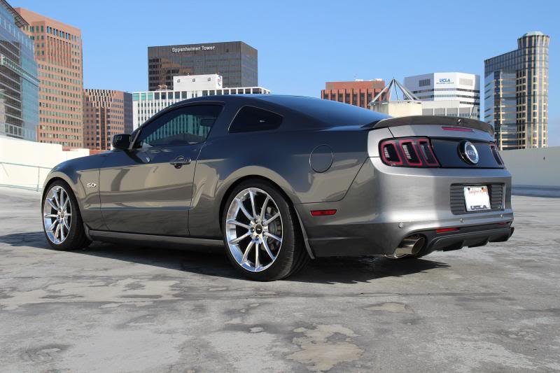 photo 2 Ford Mustang custom wheels Alcoas  20x9.0, ET , tire size 255/35 R20. x ET 275/35 R