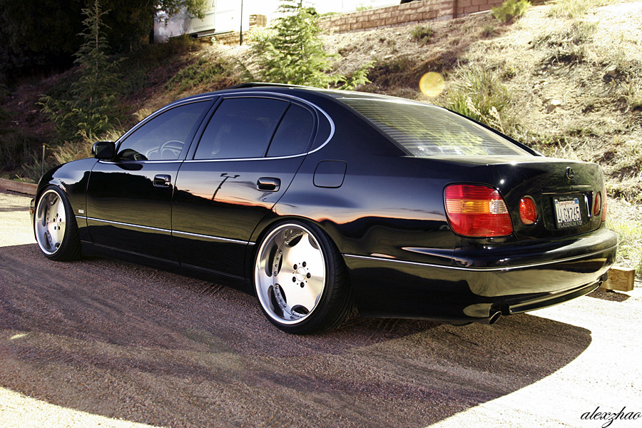 photo 4 Lexus GS 300 custom wheels AME Shallen AX 19x9.0, ET +10, tire size 225/35 R19. 19x10.0 ET0 235/35 R19