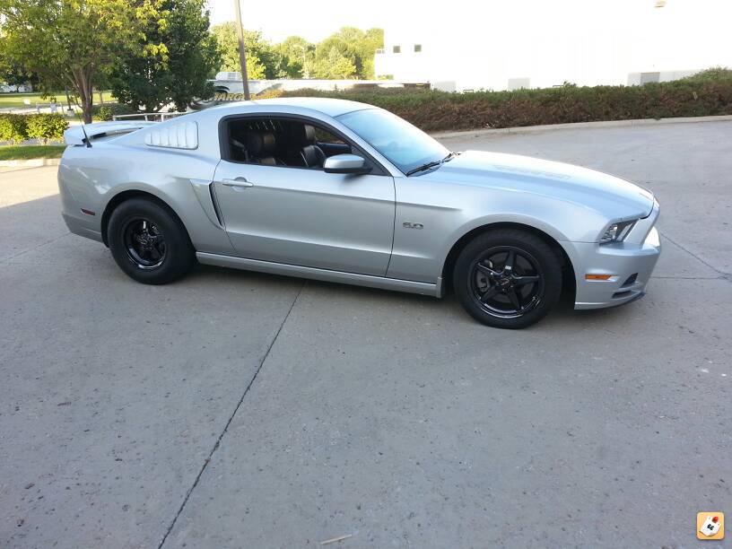 photo 2 Ford Mustang custom wheels 17x4.5, ET , tire size X R17. 15x10.0 ET