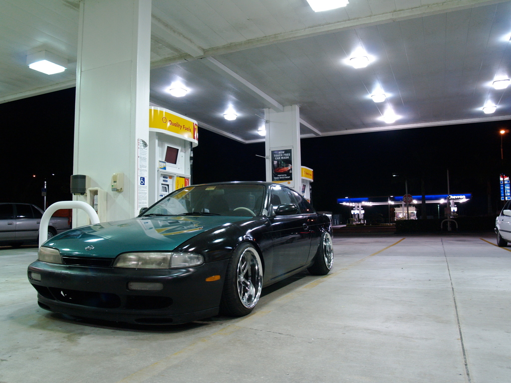 photo 1 Nissan S14 custom wheels Work Wheels VS-KF 17x9.5, ET -5, tire size 215/40 R17. 18x10.5 ET-6 225/40 R18