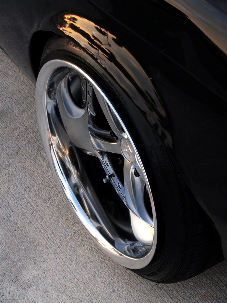 photo 2 Nissan S14 custom wheels Work Wheels VS-KF 17x9.5, ET -5, tire size 215/40 R17. 18x10.5 ET-6 225/40 R18