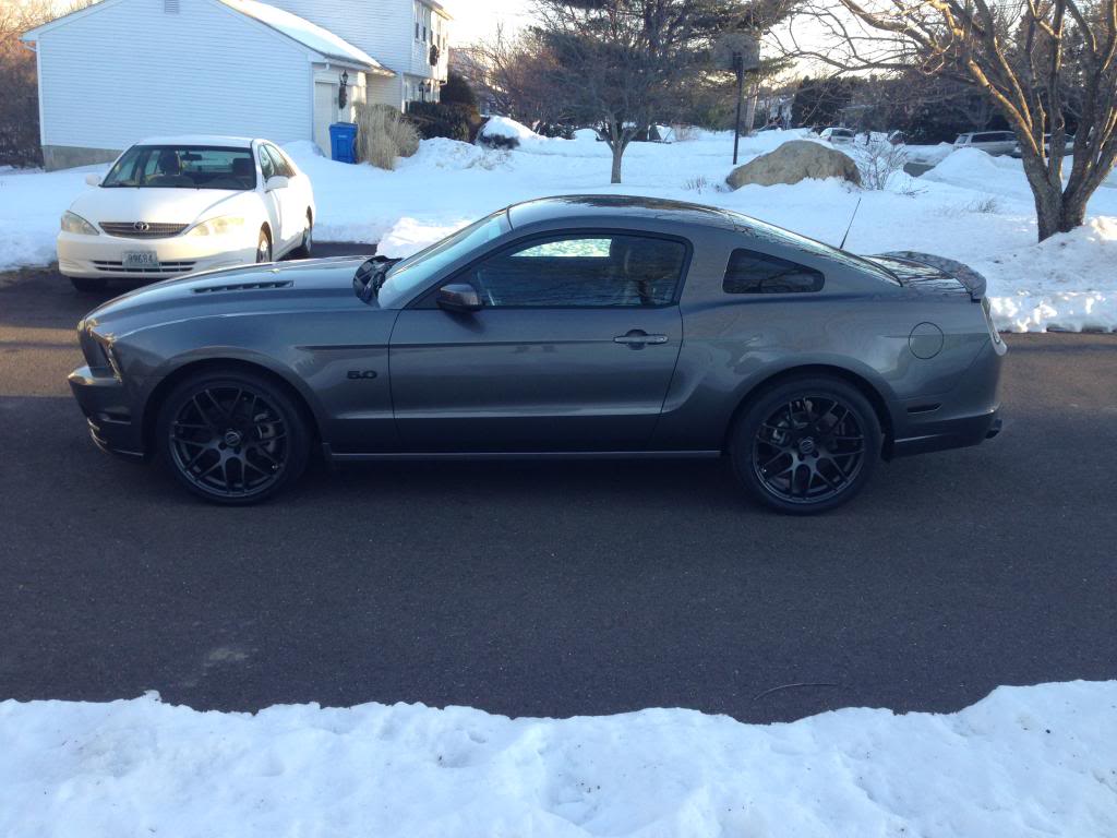 photo 2 Ford Mustang custom wheels AMR Charcoal 20x8.5, ET , tire size 255/35 R20. 20x10.0 ET 295/35 R20