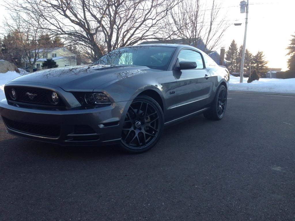 photo 1 Ford Mustang custom wheels AMR Charcoal 20x8.5, ET , tire size 255/35 R20. 20x10.0 ET 295/35 R20